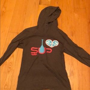 Long sleeve T hoodie